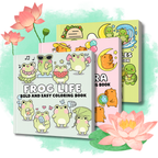 ADORABLE ADVENTURES BOLD & EASY (3 COLORING BOOKS BUNDLE)