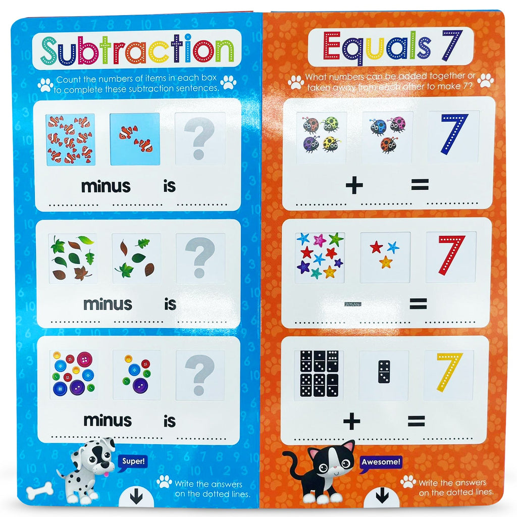 Write and Wipe: Addition & Subtraction