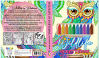 Wildlife in Patterns Coloring Kit