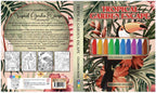 Tropical Garden Escape Coloring Kit