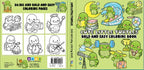 Cute Little Turtles Bold and Easy Coloring Book