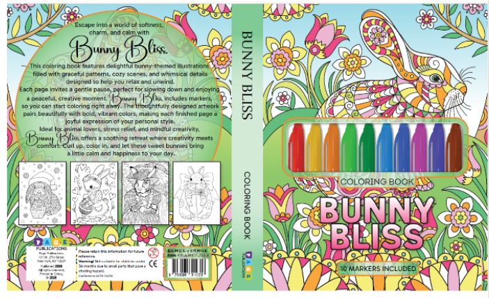 Bunny Bliss Coloring Kit