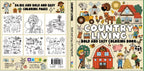 Country Life Bold & Easy Coloring Book