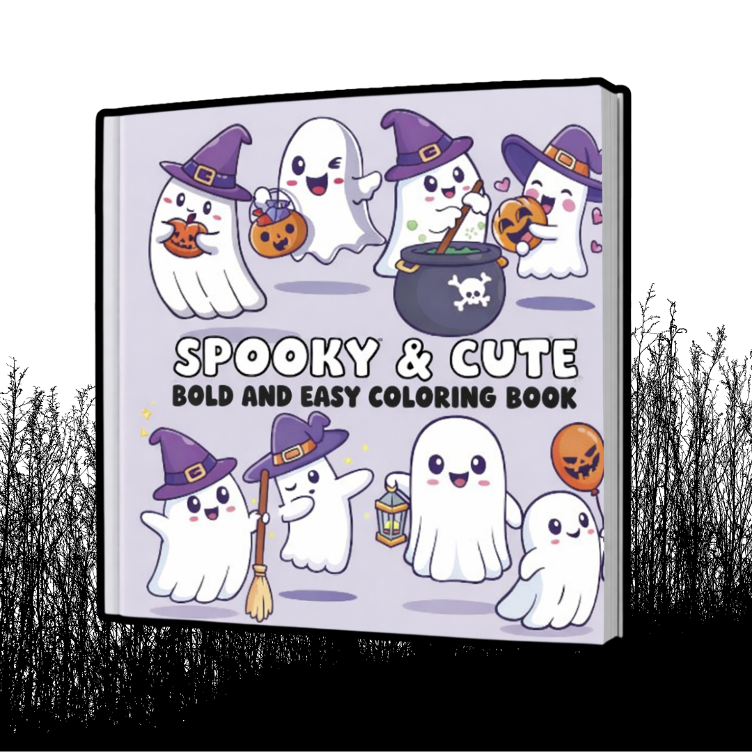 HALLOWEEN FUN BOLD & EASY (3 COLORING BOOKS BUNDLE)