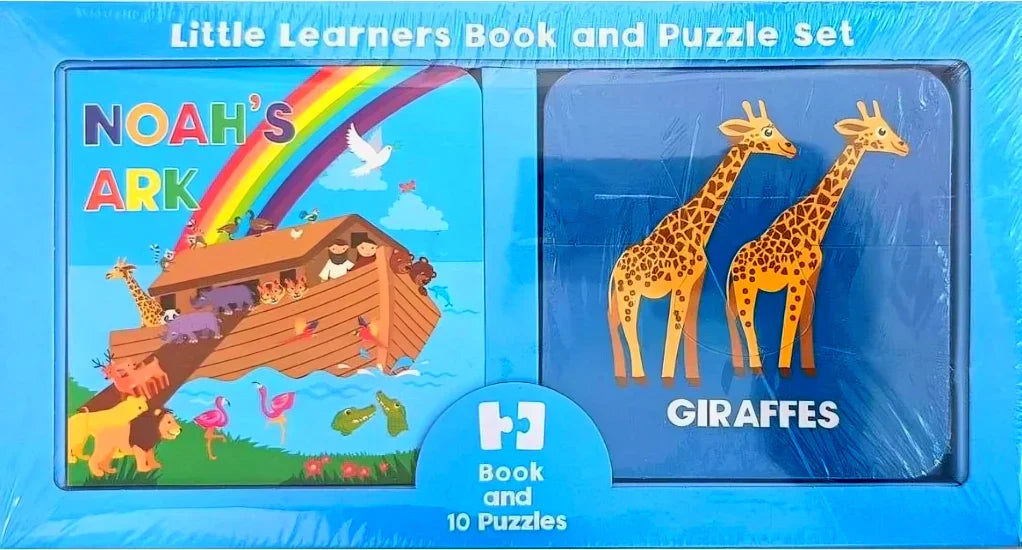 LITTLE LEARNERS BOOK & PUZZLES - NOAH'S ARK