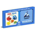 LITTLE LEARNERS BOOK & PUZZLES - RED, BLUE AND MORE
