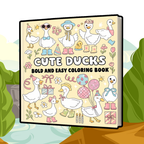 SPRING VIBES BOLD & EASY COLORING BOOKS
