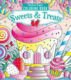 SWEETS AND TREATS CREATIVE PAGES COLORING BOOK