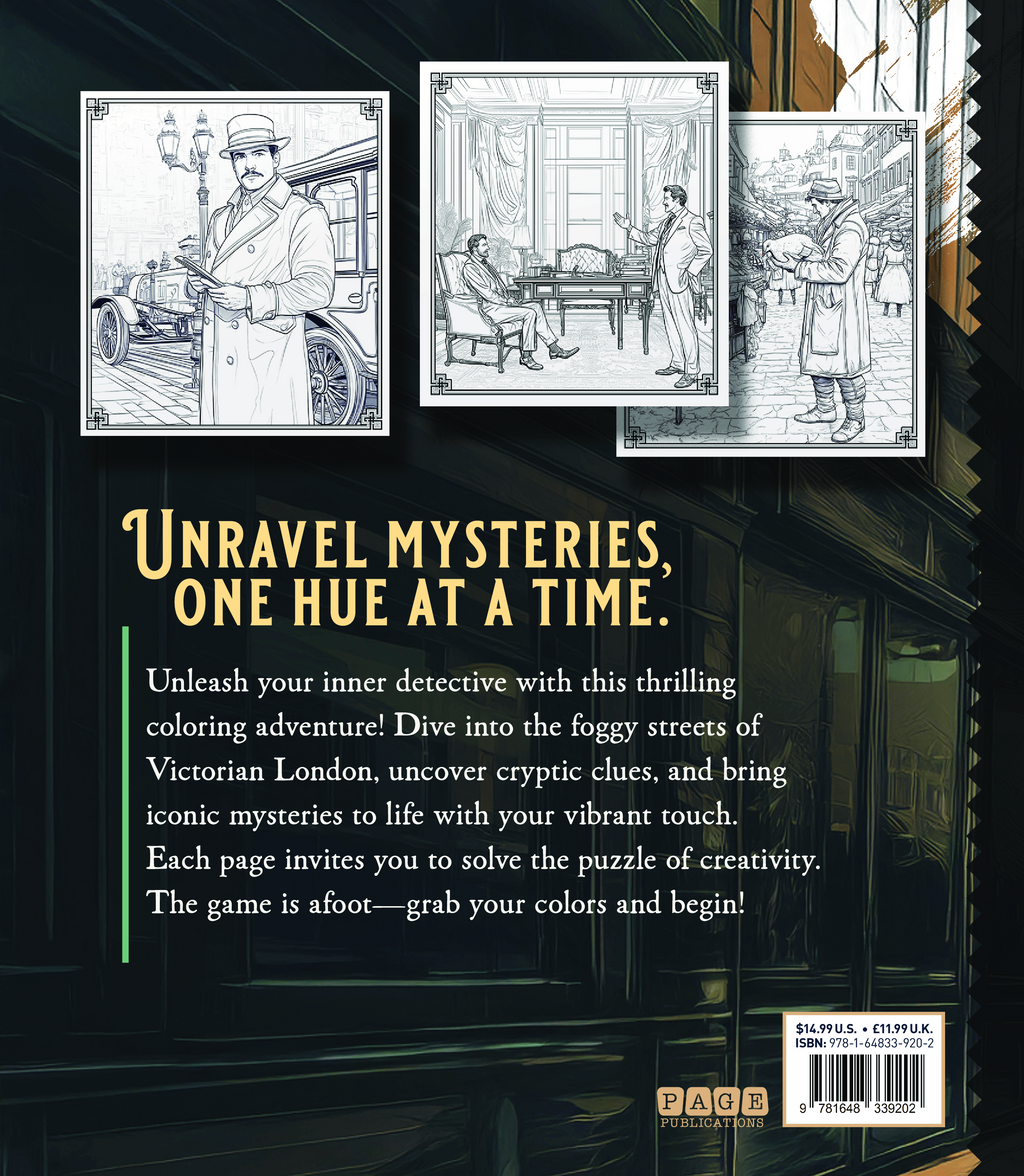 The Sherlock Holmes Coloring Book