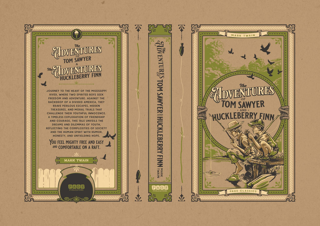 The Adventures of Tom Sawyer and Huckleberry Finn (Hardcover)