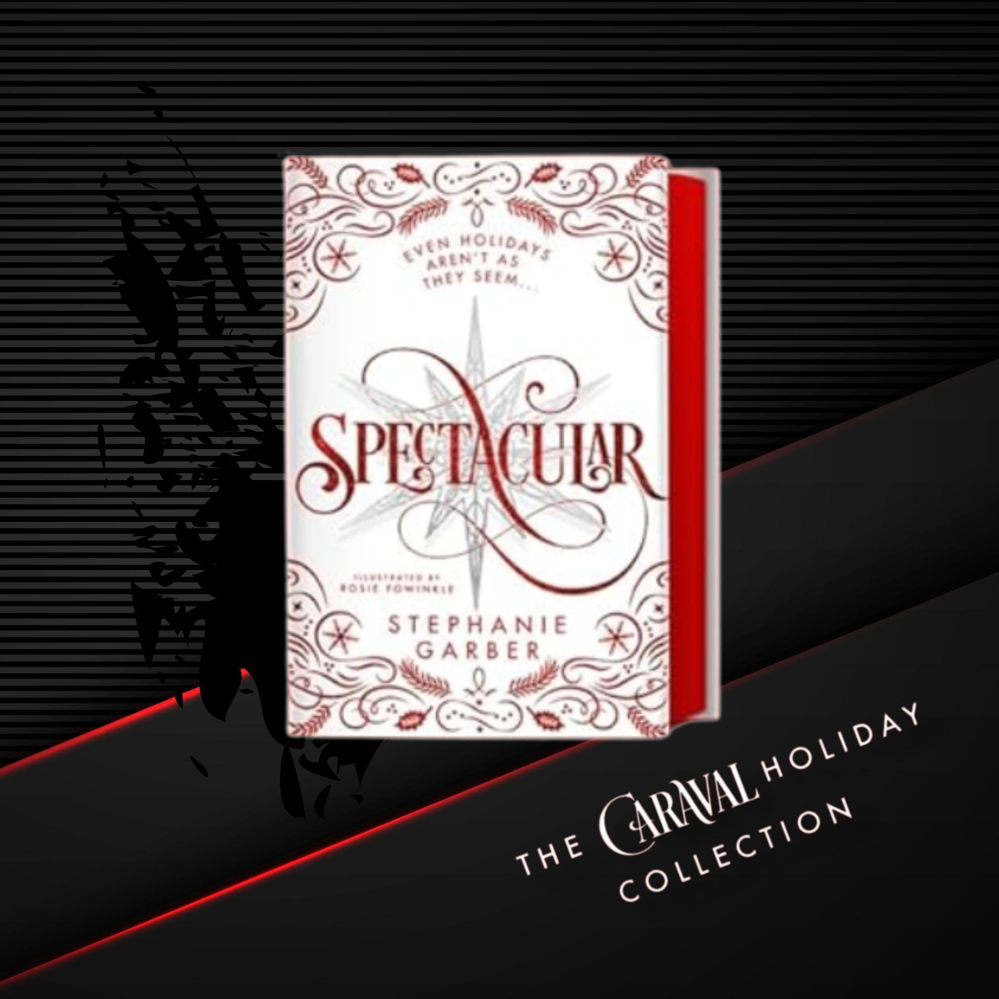 CARAVAL HOLIDAY COLLECTION Red Boxed Set of All Four Books in the Bestselling Series Exclusive White Covers & Red Edged Pages Perfect for the Holiday Season