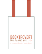 BOOKTROVERT TOTE BAG