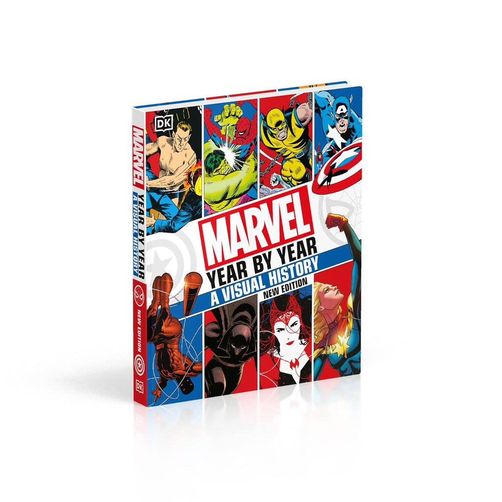 Marvel Year By Year: A Visual History (New Edition) - Fully Updated With Iconic Covers And Rare Artwork For Comic Book Fans Collectors And Pop Culture Enthusiasts