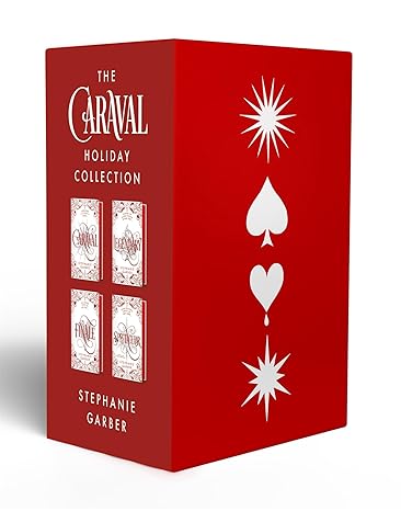 CARAVAL HOLIDAY COLLECTION Red Boxed Set of All Four Books in the Bestselling Series Exclusive White Covers & Red Edged Pages Perfect for the Holiday Season