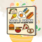 YUMMY BOLD & EASY (3 COLORING BOOKS BUNDLE)